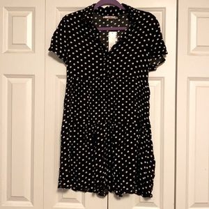 Black and White Polka Dot NTW Small Francescas Dress
